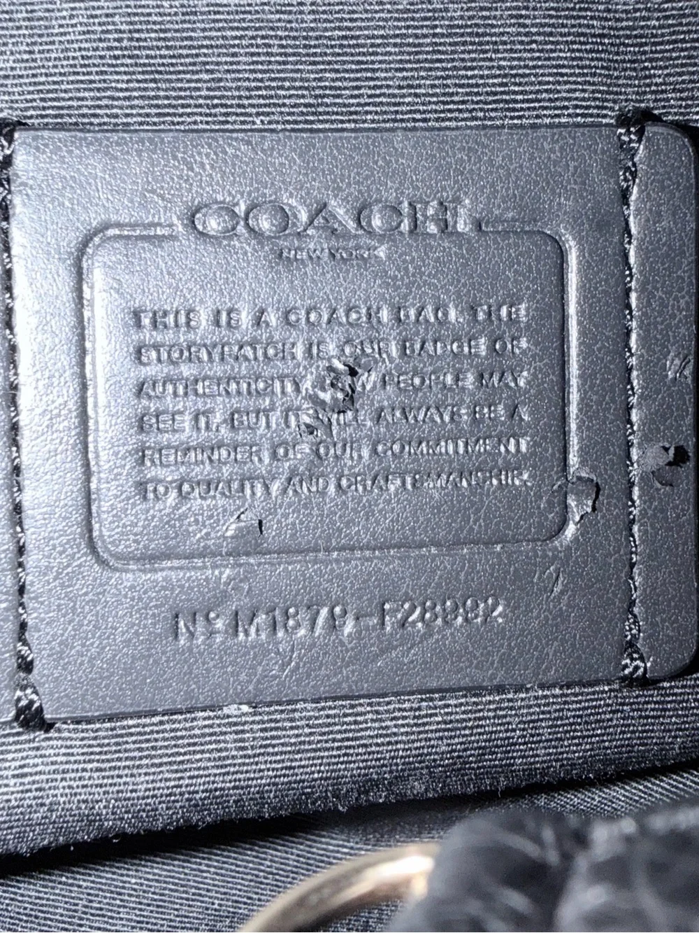 Coach elegant shoulder